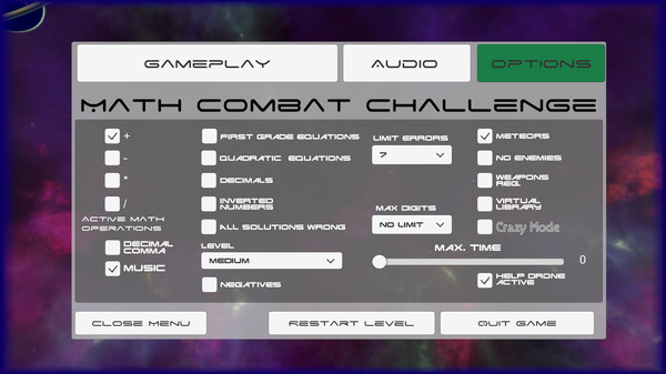 Скриншот из Math Combat Challenge
