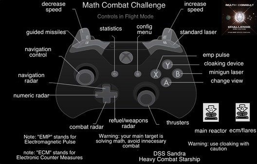 Скриншот из Math Combat Challenge