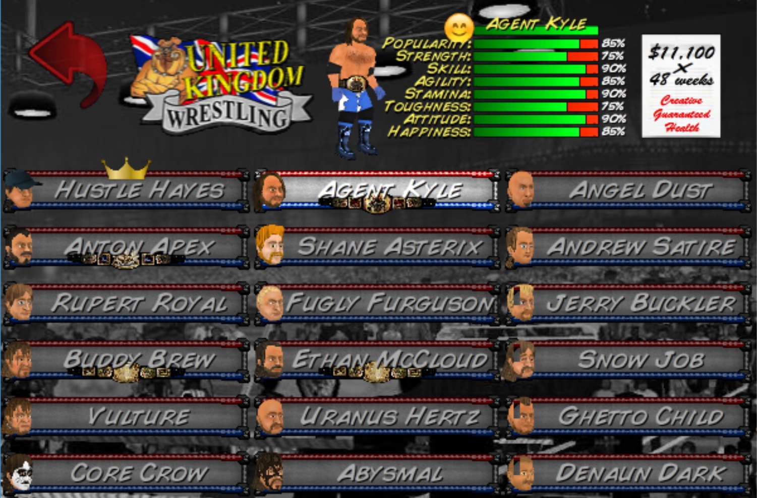wrestling revolution 2d