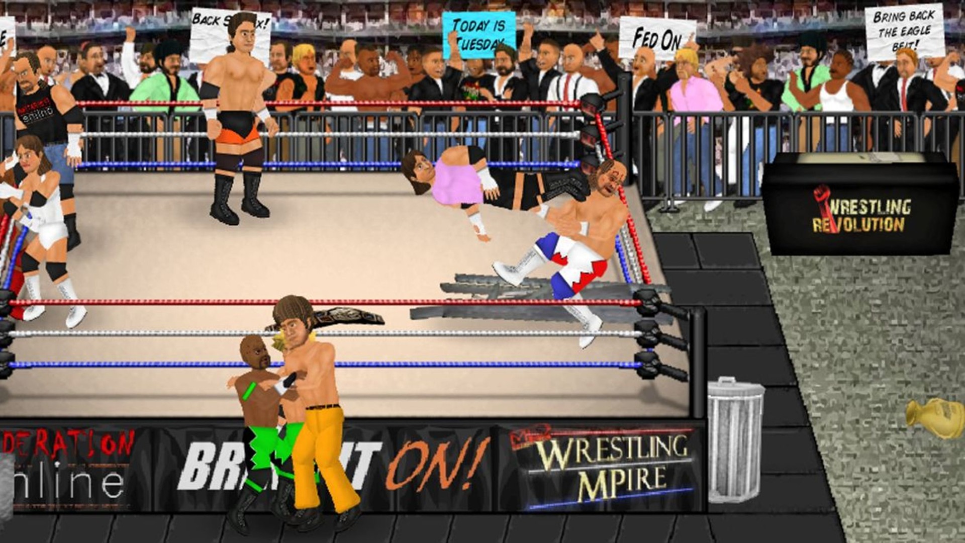 Wrestling Revolution 2D On Steam