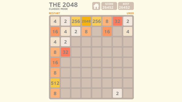 Скриншот из THE 2048