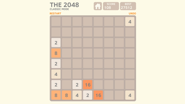 Скриншот из THE 2048