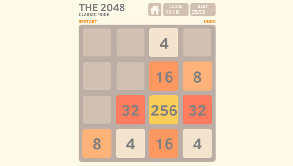 Скриншот из THE 2048