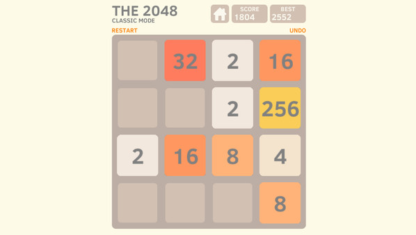 THE 2048 screenshot