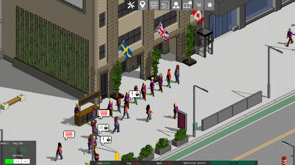 Скриншот из CoffeeBiz Tycoon
