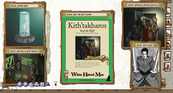 Скриншот из Fantasy Grounds - Kith'takharos: Seal the Rift! (Savage Worlds)