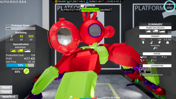 Скриншот из Mechsprofit: Mech Tycoon Simulator