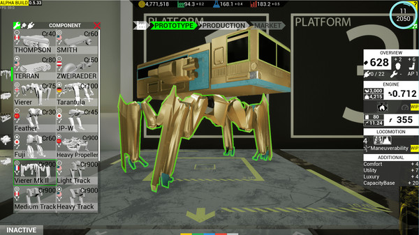 Mechsprofit: Mech Tycoon Simulator game for Linux 1