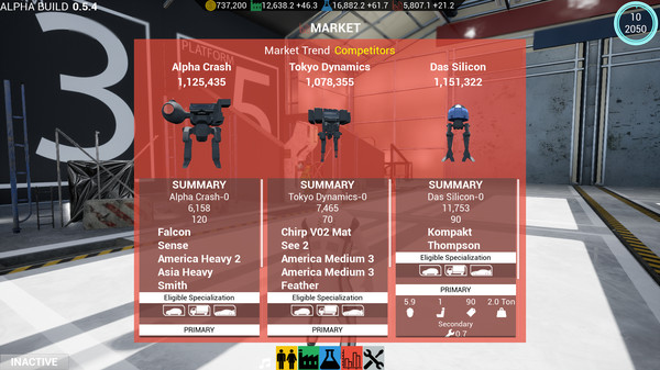Скриншот из Mechsprofit: Mech Tycoon Simulator