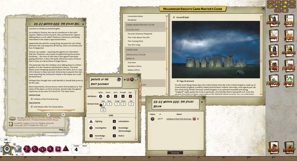 Скриншот из Fantasy Grounds - Millennium Knights (Savage Worlds)