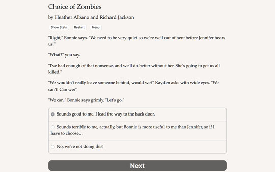 Choice of Zombies for linux