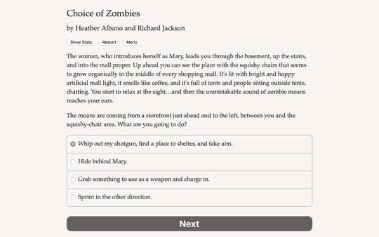 Choice of Zombies recommended requirements