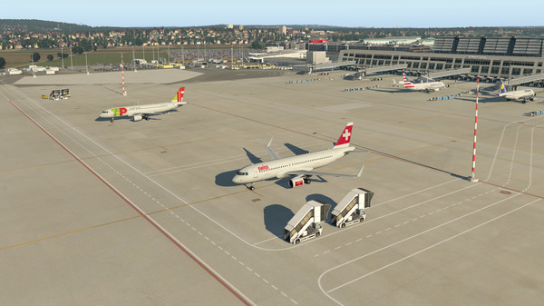 Скриншот из X-Plane 11 - Add-on: Aerosoft - Airport Stuttgart