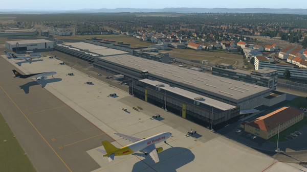 Скриншот из X-Plane 11 - Add-on: Aerosoft - Airport Stuttgart