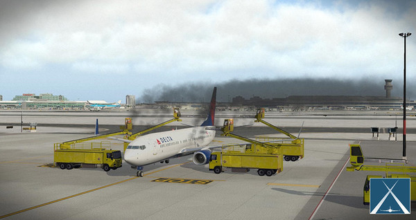 Скриншот из X-Plane 11 - Add-on: Globall Art - CYYZ - Toronto Pearson International