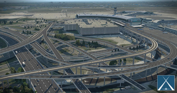 Скриншот из X-Plane 11 - Add-on: Globall Art - CYYZ - Toronto Pearson International