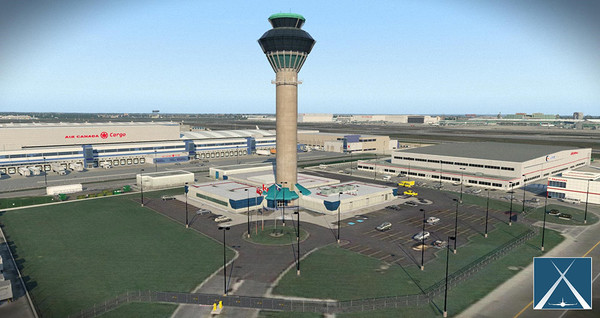 Скриншот из X-Plane 11 - Add-on: Globall Art - CYYZ - Toronto Pearson International