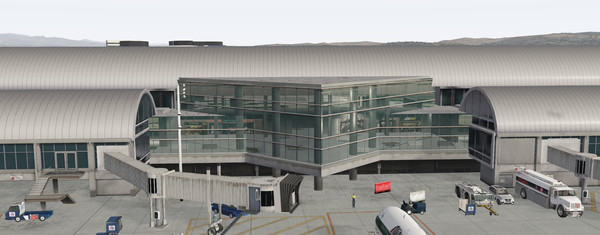 Скриншот из X-Plane 11 - Add-on: Skyline Simulations - KSNA - John Wayne International