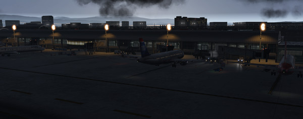 Скриншот из X-Plane 11 - Add-on: Skyline Simulations - KSNA - John Wayne International