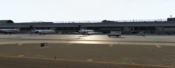 Скриншот из X-Plane 11 - Add-on: Skyline Simulations - KSNA - John Wayne International