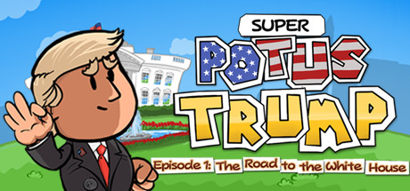 Super POTUS Trump cover art