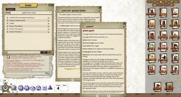 Скриншот из Fantasy Grounds - Kith'takharos Simple Scenario Bundle (Savage Worlds)