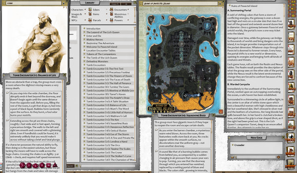 Скриншот из Fantasy Grounds - Dungeonlands: Tomb of the Lich Queen (Savage Worlds)