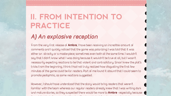 Скриншот из Ambre - Bonus Booklet