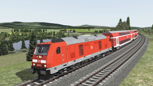 Скриншот из Train Simulator: Allgäubahn: Kempten - Lindau & Immenstadt - Oberstdorf Route Add-On