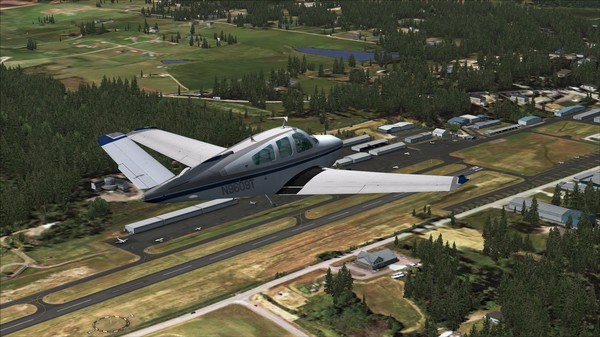 Скриншот из FSX Steam Edition: Beechcraft® V35B Bonanza®