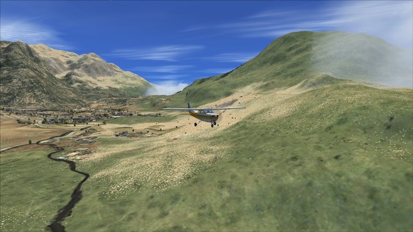 Скриншот из FSX Steam Edition: Toposim Central Asia Add-On