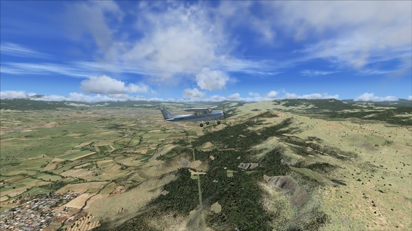 Скриншот из FSX Steam Edition: Toposim Central Asia Add-On