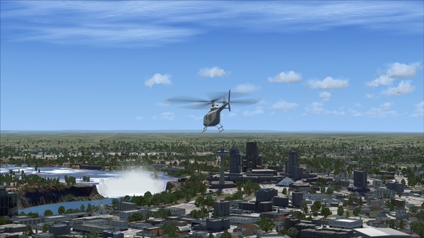 Скриншот из FSX Steam Edition: US Cities X: Niagara Falls Add-On