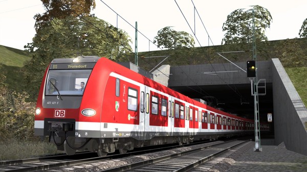 Скриншот из Train Simulator: Köln Airport Link Route Extension Add-On