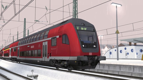 Скриншот из Train Simulator: Köln Airport Link Route Extension Add-On