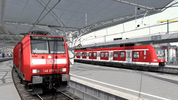 Скриншот из Train Simulator: Köln Airport Link Route Extension Add-On