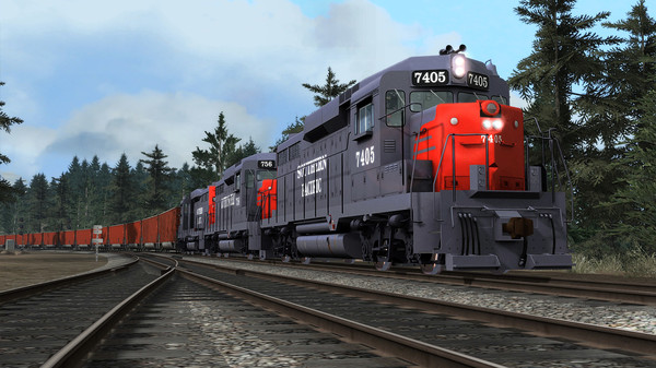 Скриншот из TS Marketplace: Southern Pacific⁄Cotton Belt GP30 Livery Add-On