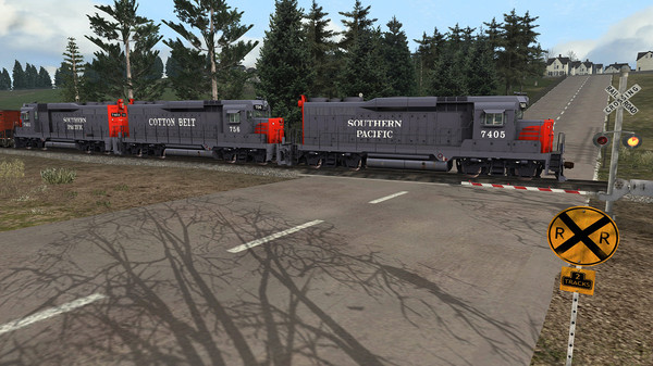 Скриншот из TS Marketplace: Southern Pacific⁄Cotton Belt GP30 Livery Add-On