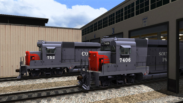 Скриншот из TS Marketplace: Southern Pacific⁄Cotton Belt GP30 Livery Add-On