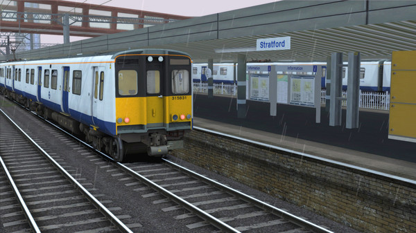 Скриншот из TS Marketplace: TfL Rail BR Class 315 EMU Livery Add-On