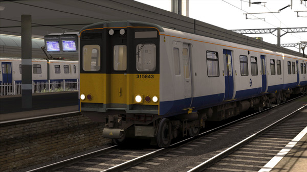 Скриншот из TS Marketplace: TfL Rail BR Class 315 EMU Livery Add-On