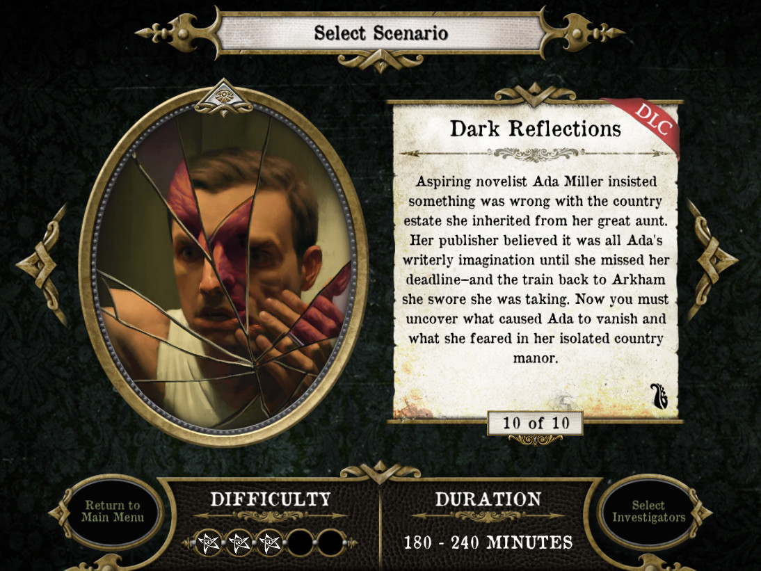 Mansions Of Madness - Dark Reflections For Mac