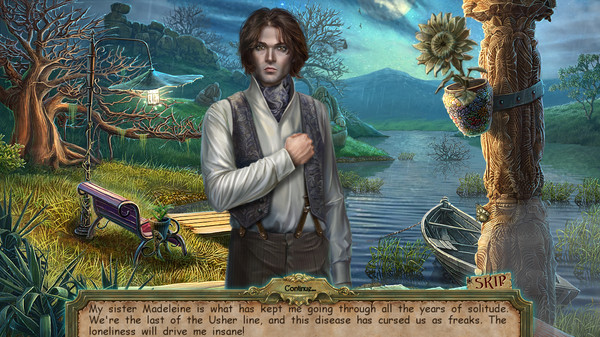 Скриншот из Dark Tales: Edgar Allan Poe's The Fall of the House of Usher Collector's Edition Скриншот из Dark Tales: Edgar Allan Poe's The Fall of the House of Usher Collector's Edition