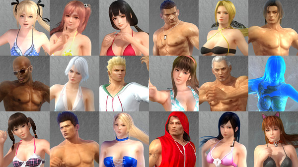 Скриншот из DOA5LR Zack Island Swimwear Set