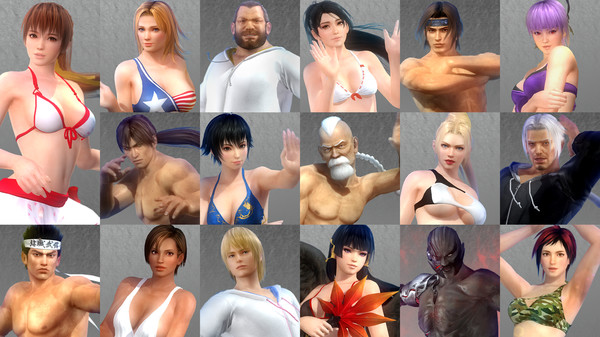 Скриншот из DOA5LR Zack Island Swimwear Set