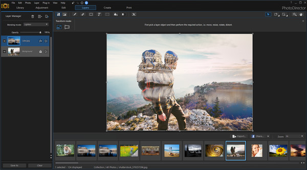 Скриншот из CyberLink PhotoDirector 9 Deluxe