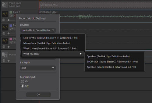 Скриншот из CyberLink AudioDirector 8 Ultra