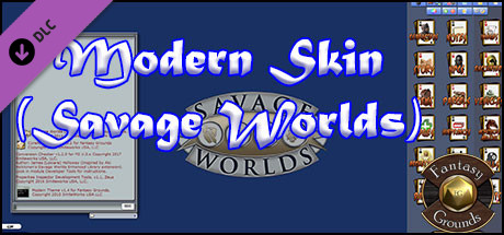Fantasy Grounds - Modern Skin (Savage Worlds)