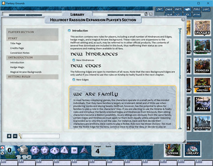 Скриншот из Fantasy Grounds - Hellfrost: Rassilon Expansion (Savage Worlds)