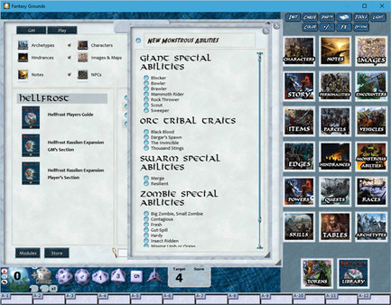 Скриншот из Fantasy Grounds - Hellfrost: Rassilon Expansion (Savage Worlds)